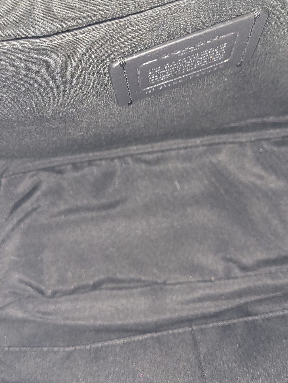 Coach Leopard-Print Shoulder Bag in Gray and Black - Picture 8 of 9